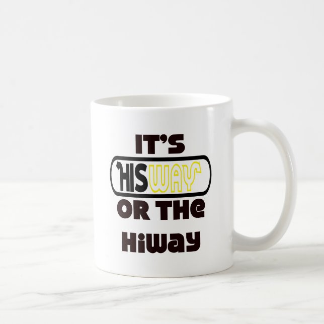 Mug Le Chemin de Dieu chrétien (Droite)