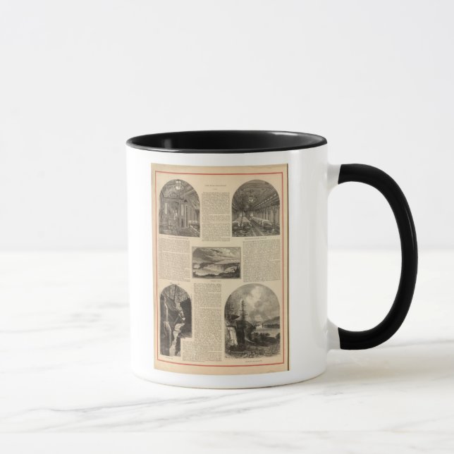 Mug Le chemin de fer Erie (Droite)