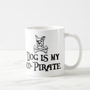 Mug Le chien est mon Co-pirate