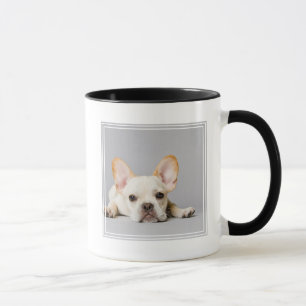 Mug Le Chien-taureau français couché