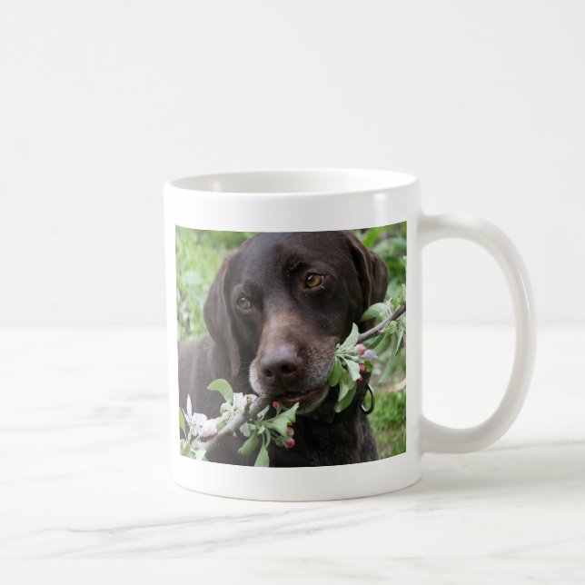 Mug Le chiot de ressort (Droite)