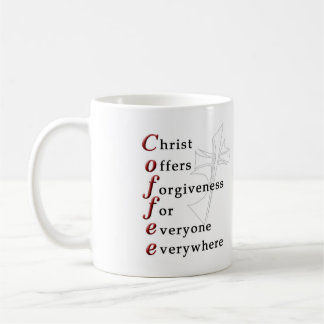 Mug Le Christ offre la rémission pour chacun partout