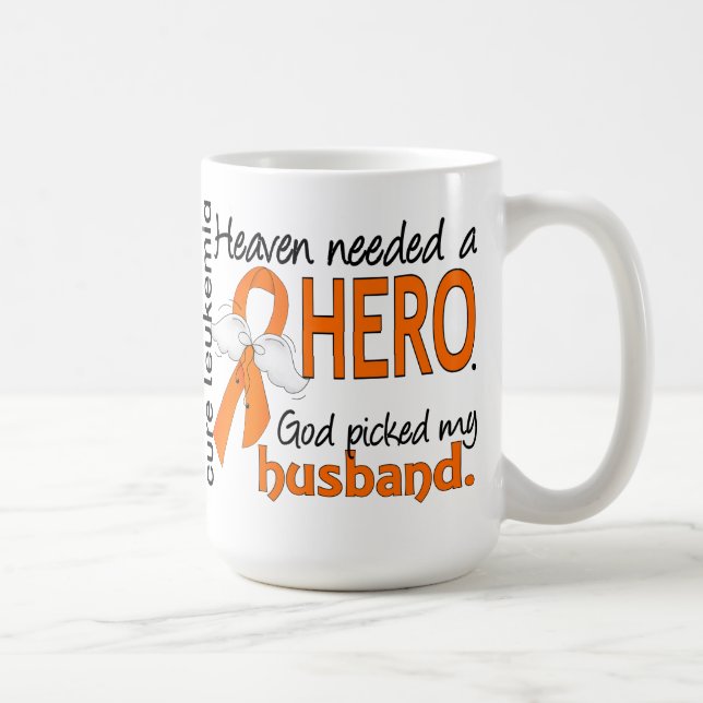 Mug Le ciel a eu besoin d'une leucémie de mari de (Droite)