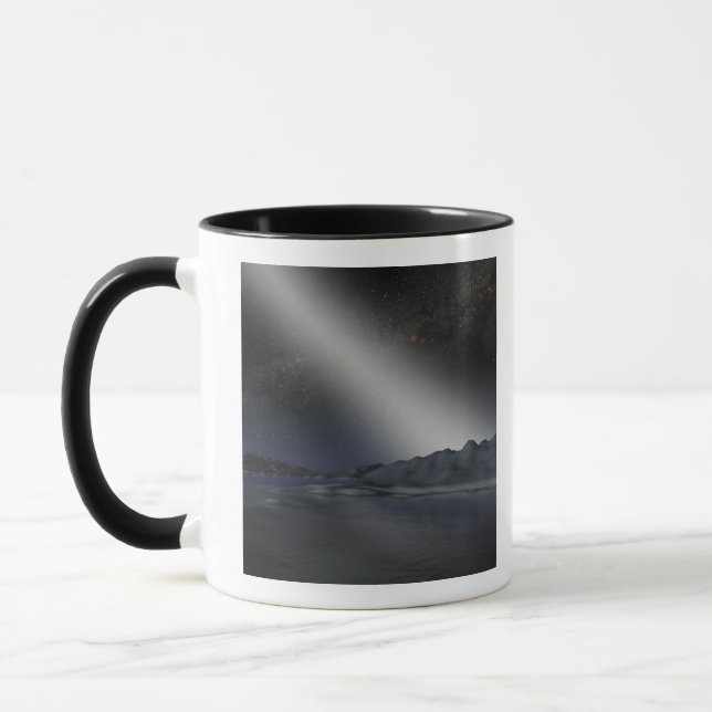 Mug Le ciel nocturne d'une hypothétique planète alien (Gauche)