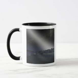 Mug Le ciel nocturne d'une planète étrangère