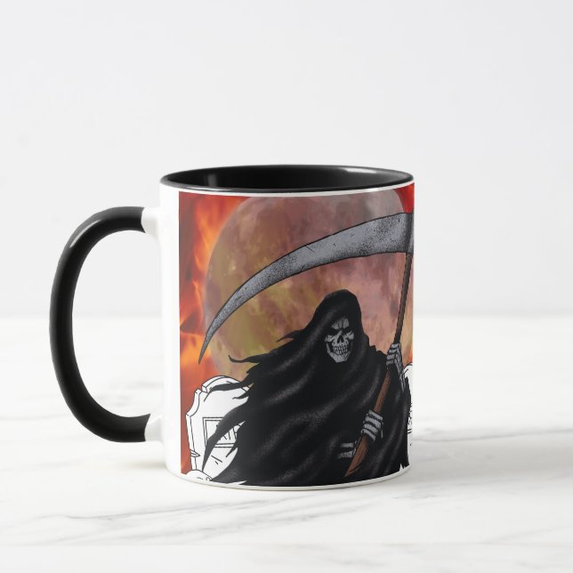 Mug Le cimetière de la Faucheuse Grim (Gauche)