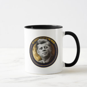 Mug Le cinquantième anniversaire JFK d'Apollo 11 nous