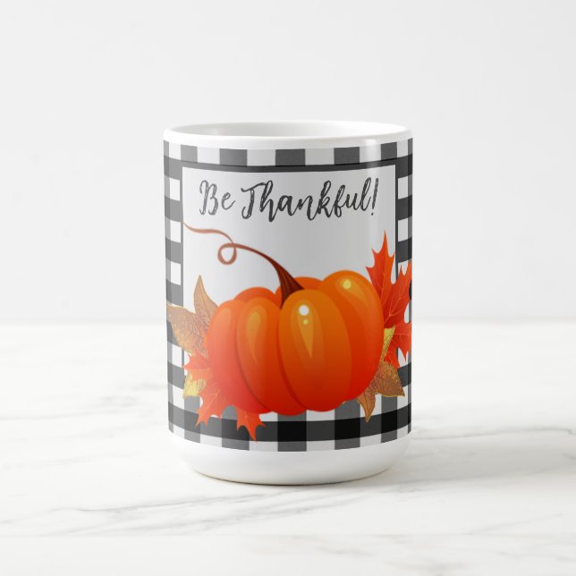 Mug Le Citrouille de Thanksgiving Buffalo a jeté de la (Centre)
