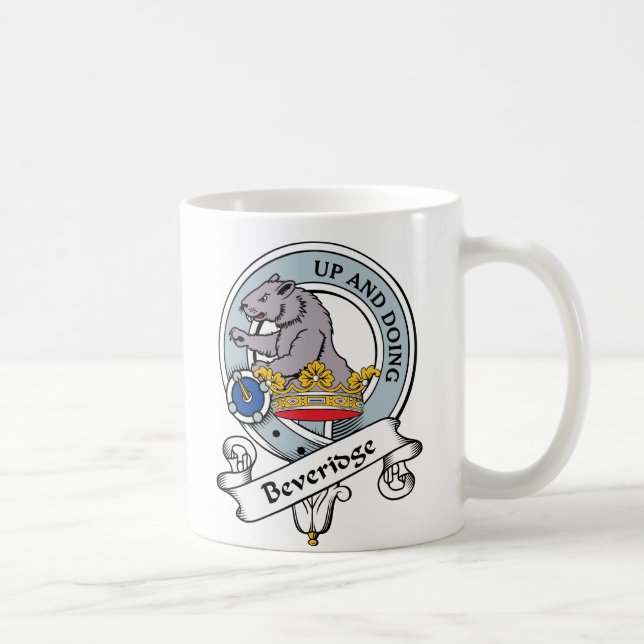 Mug Le clan de Beveridge Badge (Droite)