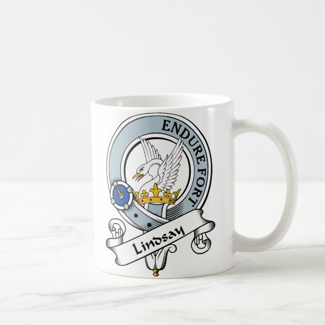 Mug Le clan de Lindsay Badge (Droite)