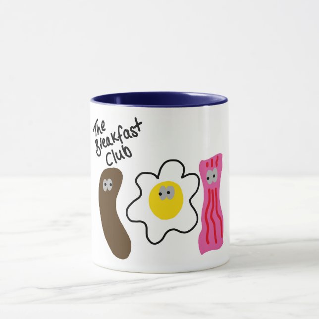 Mug Le club de petit déjeuner (Centre)