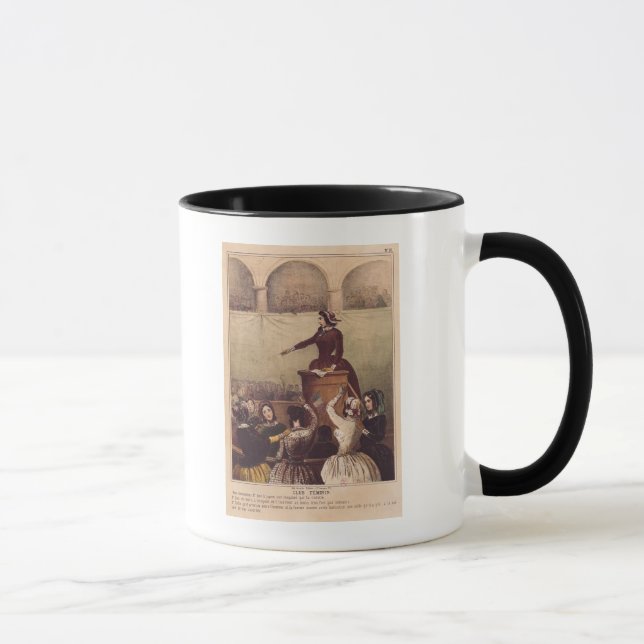 Mug Le club des femmes, c.1848 (Droite)