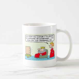 Mug le CNN enfonce juste la reine de roi