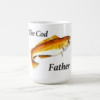 Mug Le Cod Père idéal de pêche présent.