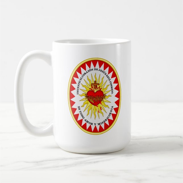 Mug Le Coeur le plus sacré de Jésus (Gauche)