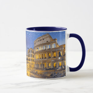 Mug Le Colisée à Rome la nuit