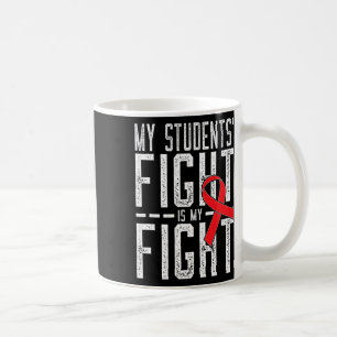 Mug Le combat de mes étudiants est mon combat Sensibil