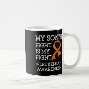 Mug Le combat du fils est ma lutte contre la leucémie 