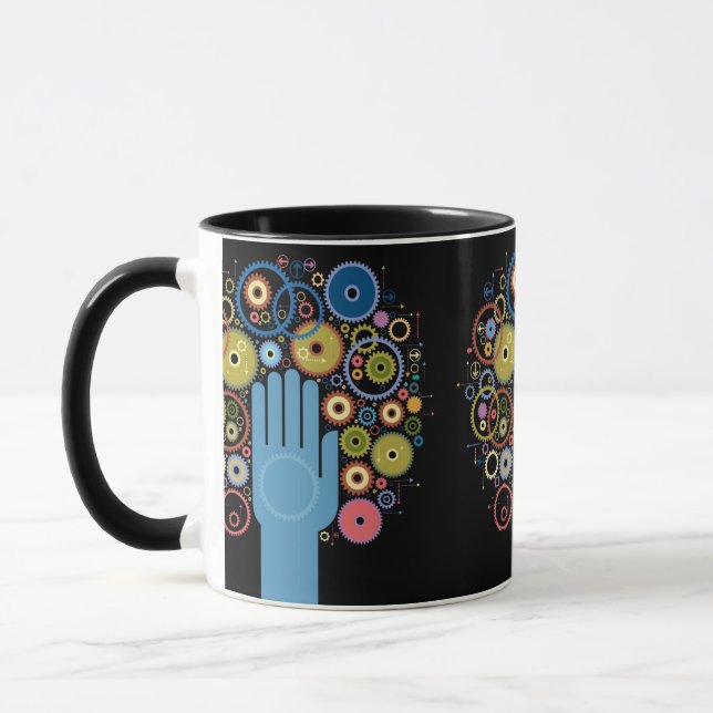 Mug Le concept du mouvement (Gauche)