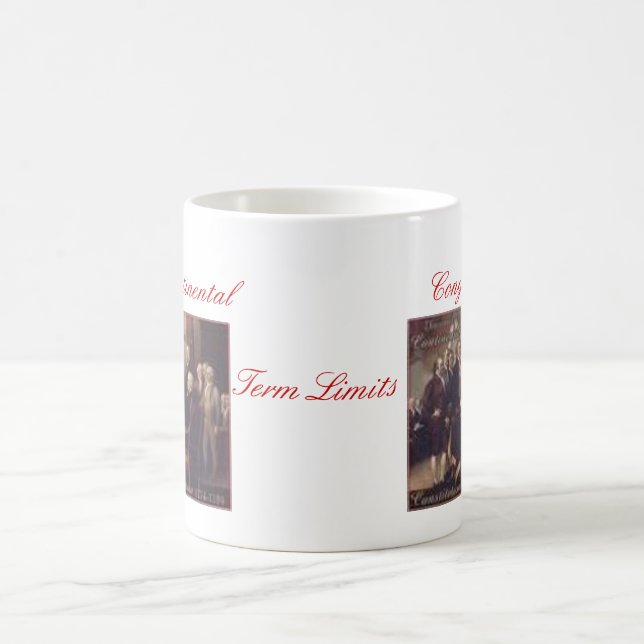 Mug Le congrès continental, limites finales (Centre)