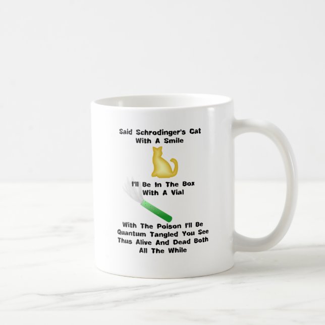 Mug Le conte du chat de Schrodinger (Droite)