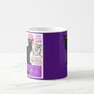Mug Le Conversation Noir en violet