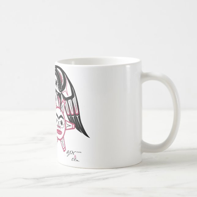 Mug Le corbeau vole le soleil (Droite)