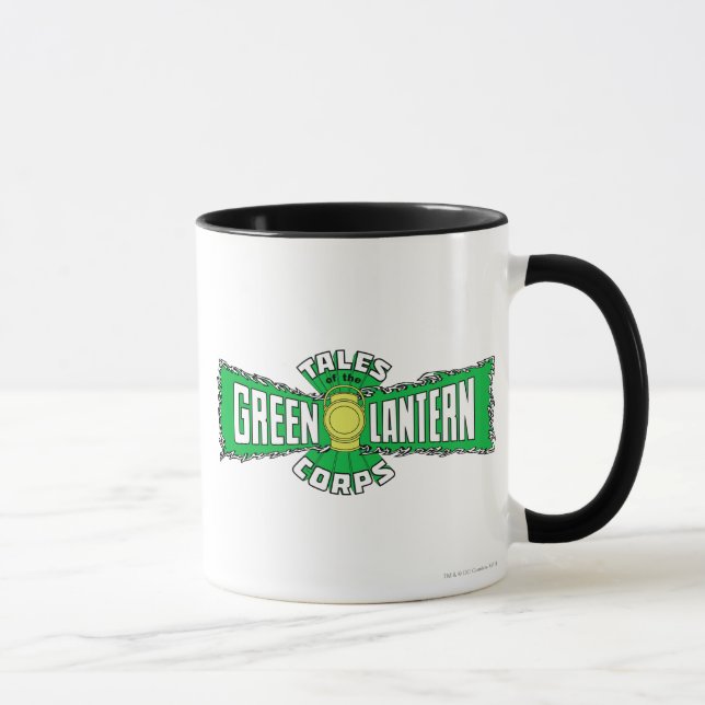 Mug Le Corps des Lanternes Vertes - Logo Vert (Droite)