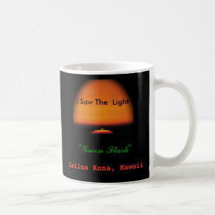 Mug Le coucher du soleil instantané vert