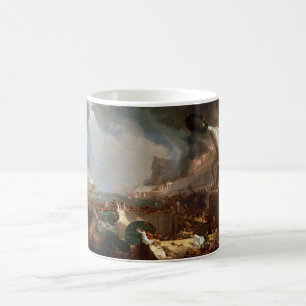 Mug Le cours de l'empire : Destruction par Thomas Cole