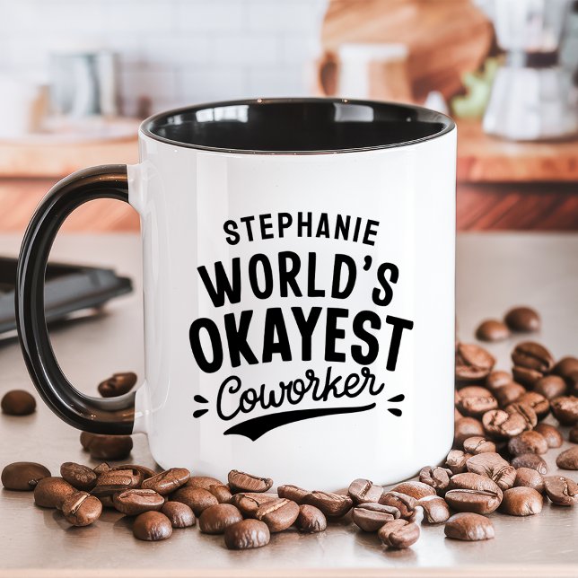 Mug Le Coworker le plus drôle du monde (Créateur téléchargé)