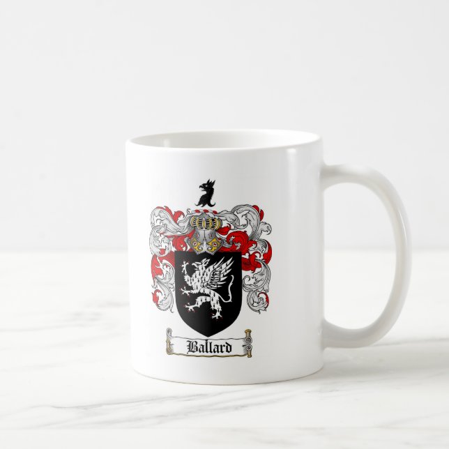 MUG LE CREST DE FAMILLE DE BALLARD - MANTEAU DE (Droite)