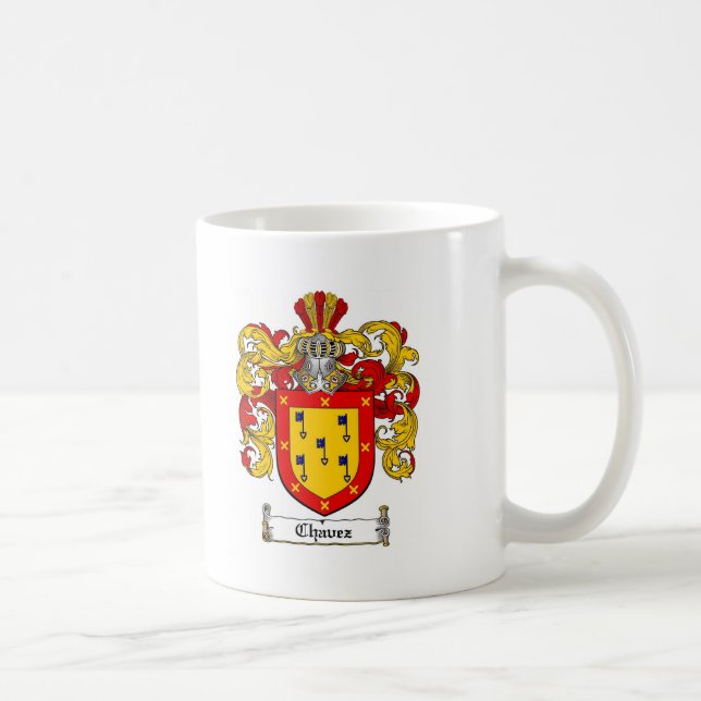 MUG LE CREST DE FAMILLE DE CHAVEZ - MANTEAU DE CHAVEZ (Droite)