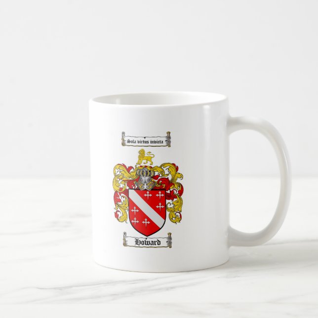 MUG LE CREST DE FAMILLE DE HOWARD - MANTEAU DE HOWARD (Droite)