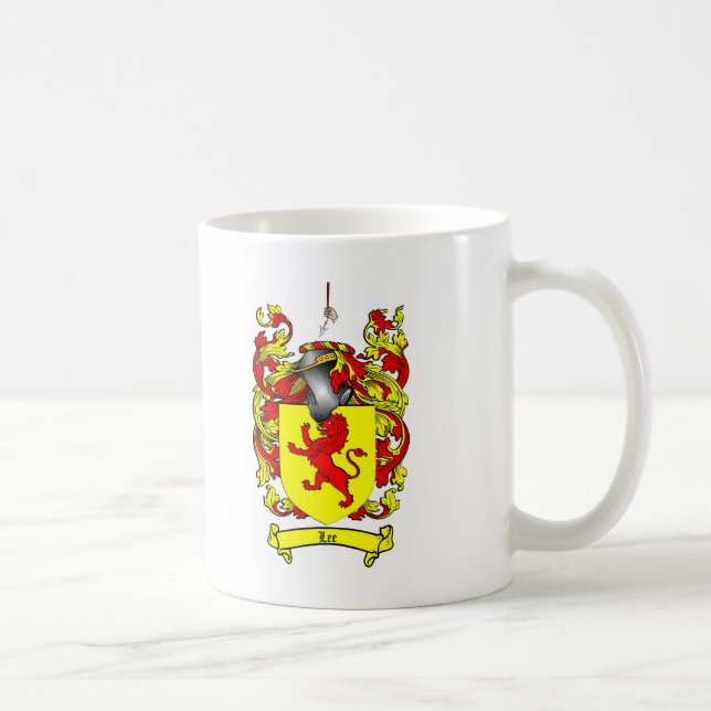 MUG LE CREST DE FAMILLE DE LEE - MANTEAU DE LEE DES (Droite)