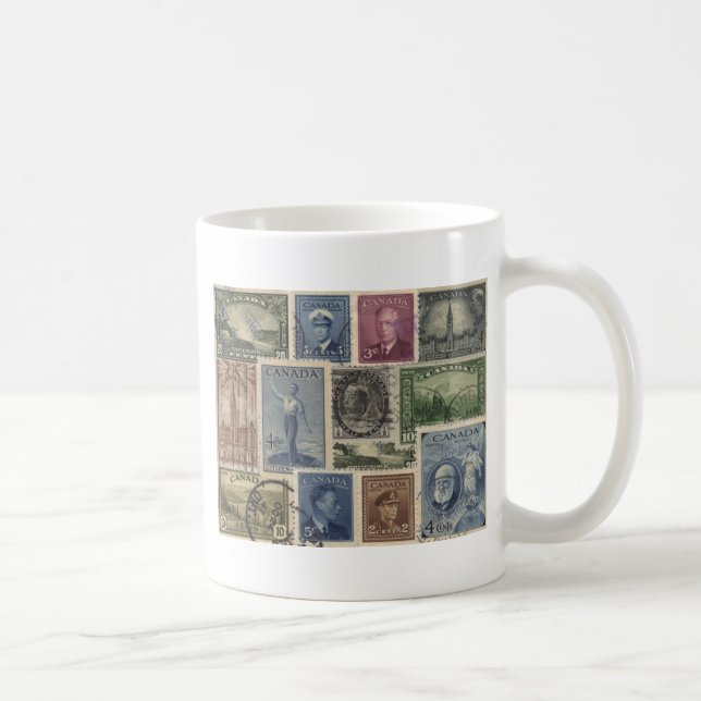 Mug Le cru emboutit le collage (Droite)