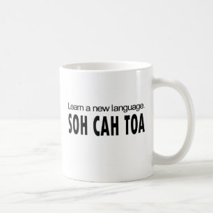 Mug Le _de TOA de SOH CAH apprennent une nouvelle