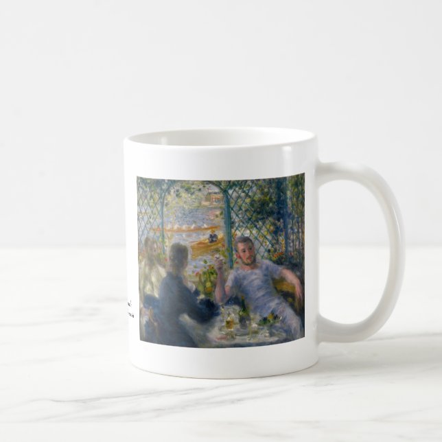 Mug Le déjeuner du rameur par Pierre-Auguste Renoir (Droite)