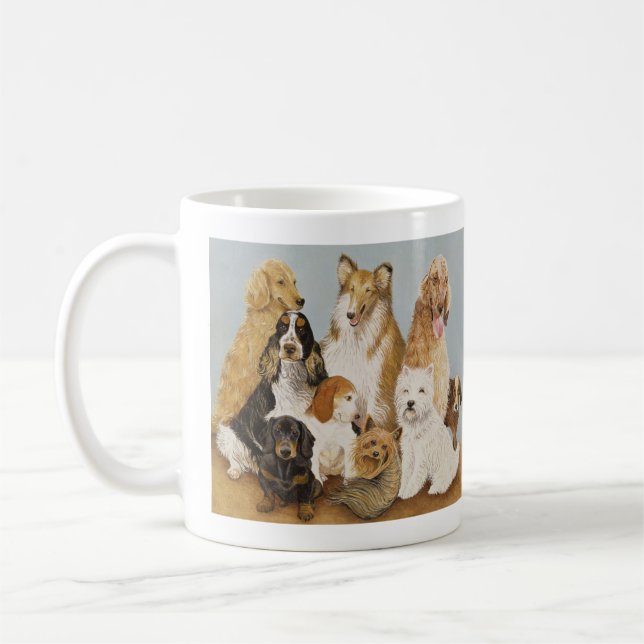 Mug Le dîner des chiens (Gauche)