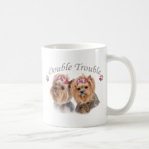 Mug Le double problème de Yorkie