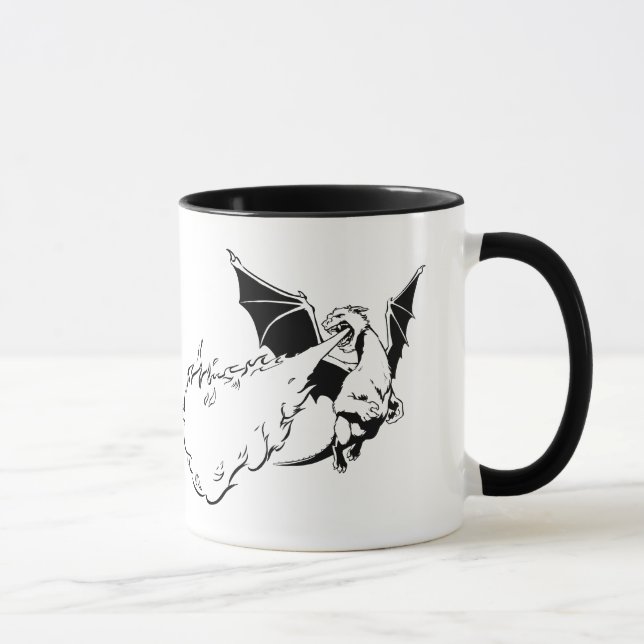 Mug Le dragon de Pete | Cool de feu (Droite)