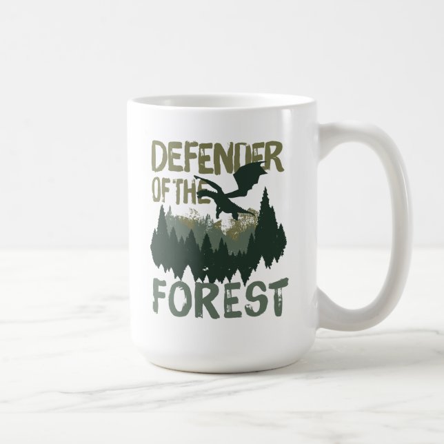 Mug Le dragon de Pete | Défenseur de la forêt (Droite)