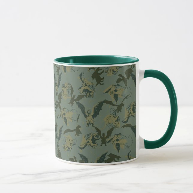 Mug Le dragon de Pete | Motif de dragon vert (Droite)