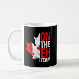 Mug Le drapeau canadien de la Feuille d'érable de l'Éq