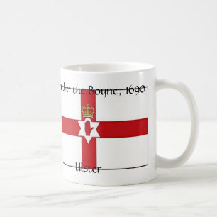 Mug Le drapeau de l'Irlande du Nord, Ulster, se