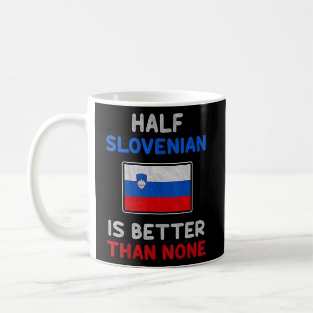 Mug Le Drapeau Slovénie est meilleur qu'aucun autre (Gauche)