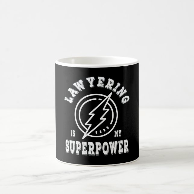 Mug Le droit est ma superpuissance (Centre)