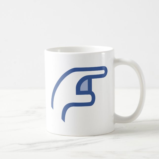 Mug le facebook ME POUSSENT (Droite)