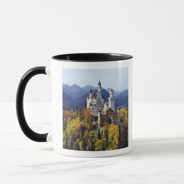 Mug Le fantaisiste Neuschwanstein est l'un des trois (Gauche)