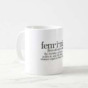 Mug Le féminisme défini